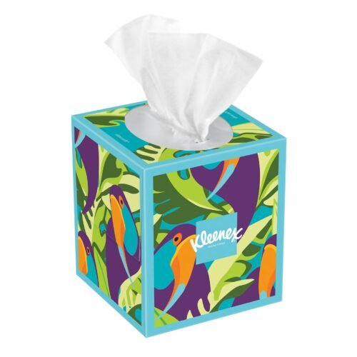 Kleenex Ultra Soft Facial Tissues, 3-Ply, 60 Sheets/Box, 27 Boxes/Pack (54277) - Image 3