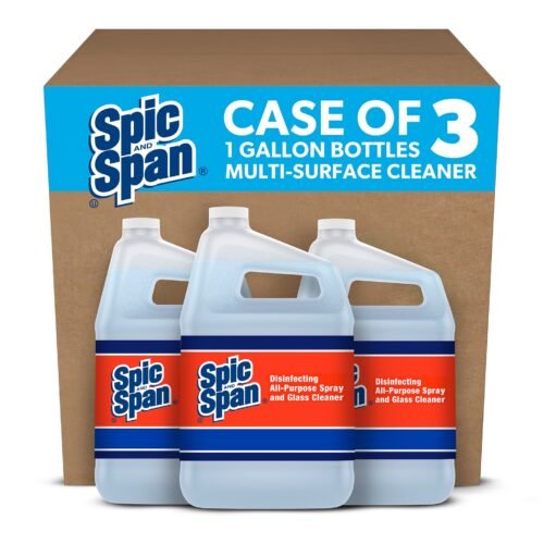 Spic and Span Professional Bulk 3-in-1 Disinfecting Multi Purpose Surface and Glass Cleaner, Fresh Scent, 3/Carton (58773) - Image 3